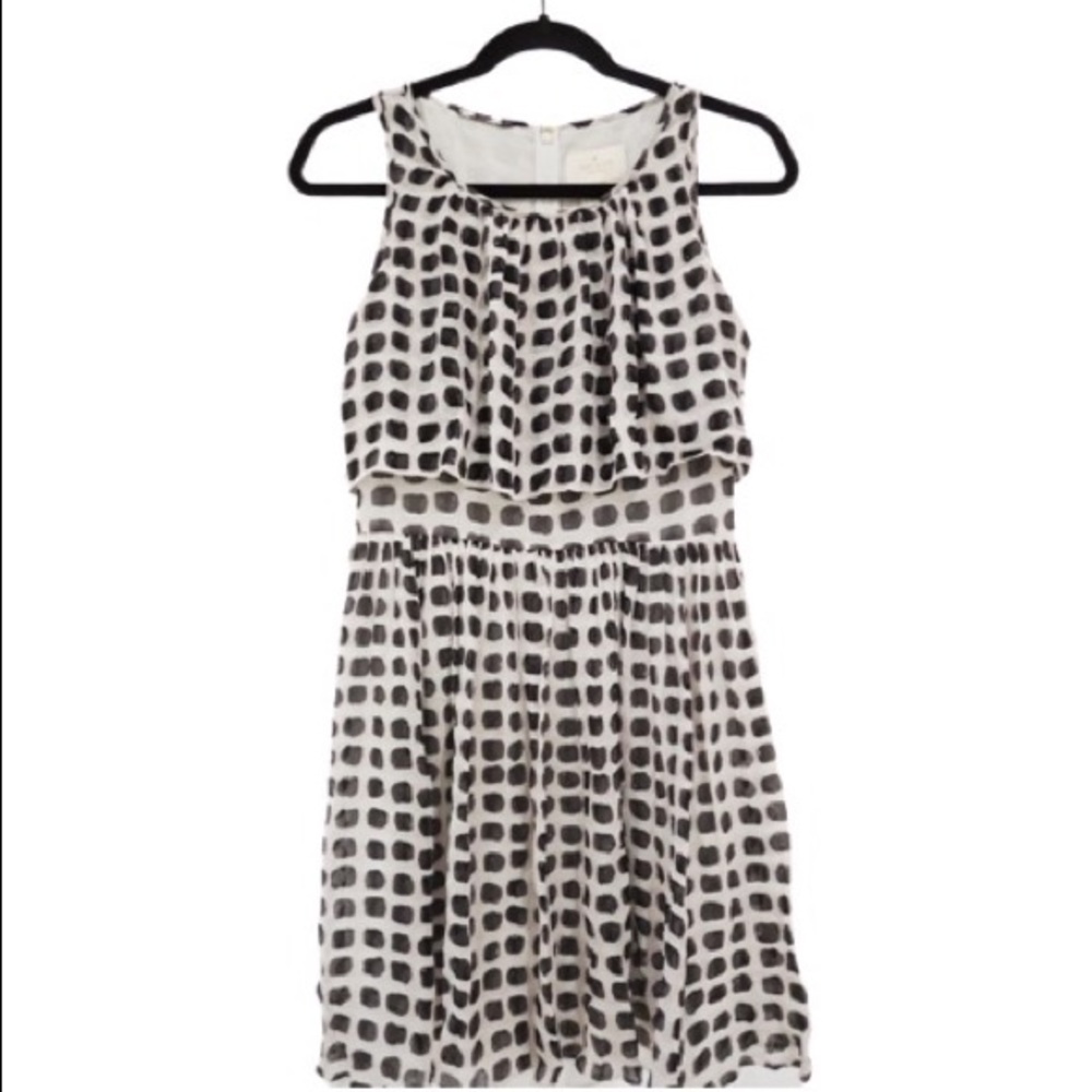Kate Spade Polka Dot Tiered Dress